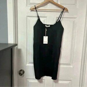 Brunette The Label  Niomi  Batin Slip Mini Dress